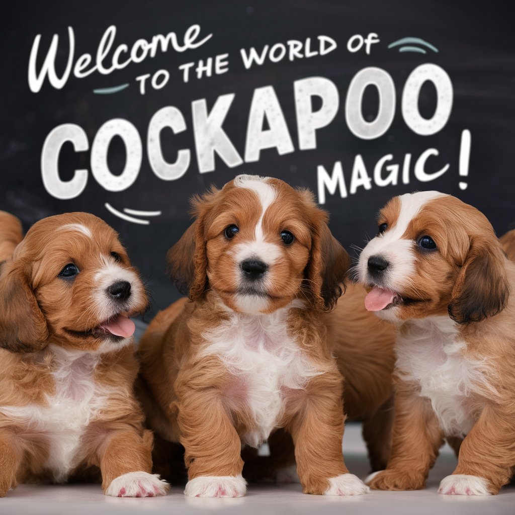 Cockapoo Puppies: Adorable Cocker Spaniel Poodle Mix – Weaver Family ...