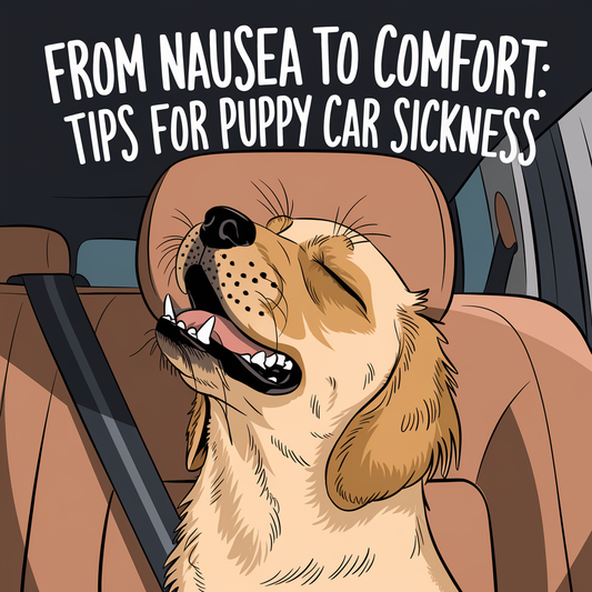 From Nausea to Comfort: Tips for Puppy Car Sickness 