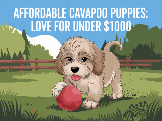 Affordable Cavapoo Puppies: Love for Under $1000