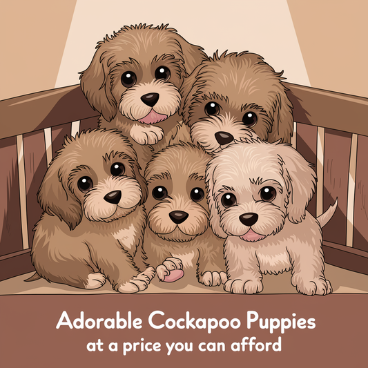 Adorable Cockapoo Puppies under $1000