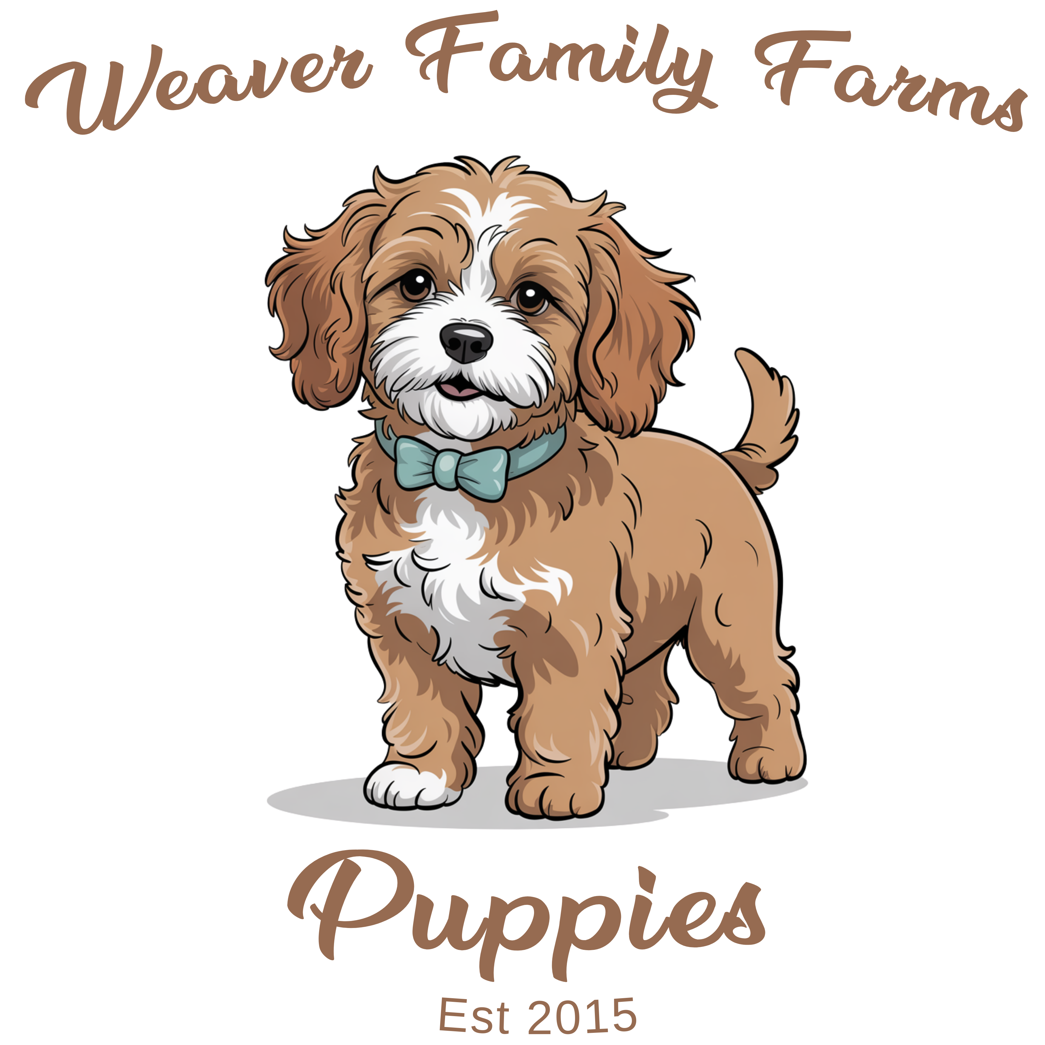 Weaver Family Farms Puppies logo